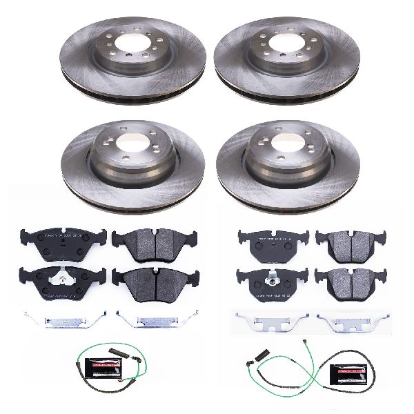 2001-2006 BMW M3 Disc Brake Kit - Front and Rear (Powerstop)