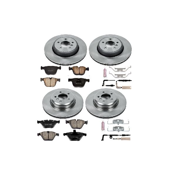 2004-2005 BMW 645Ci Disc Brake Kit - Front and Rear (Powerstop)
