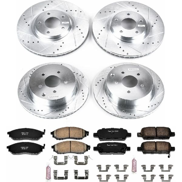 2011-2014 Nissan Murano Disc Brake Kit - Front and Rear (Powerstop)