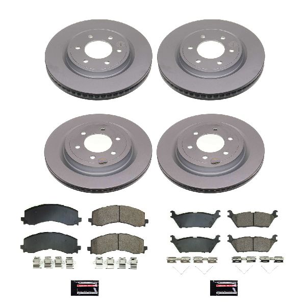 2021-2024 Ford F-150 Disc Brake Kit - Front and Rear (Powerstop)