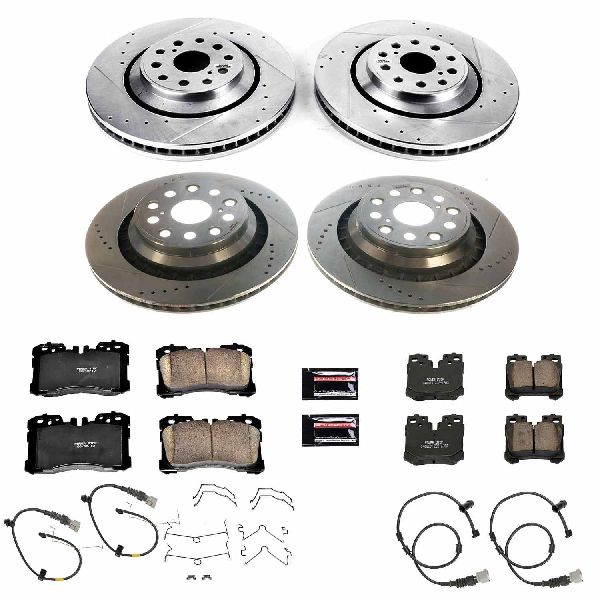 2008-2009 Lexus LS600h Disc Brake Kit - Front and Rear (Powerstop)
