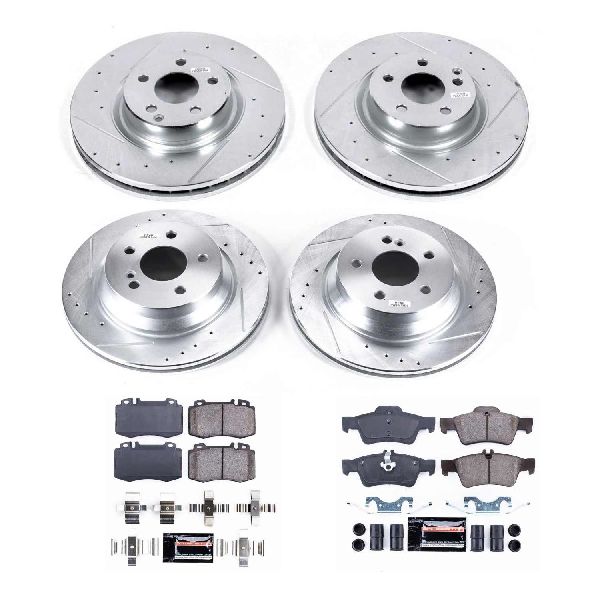 2007-2011 Mercedes-Benz CLS550 Disc Brake Kit - Front and Rear (Powerstop)