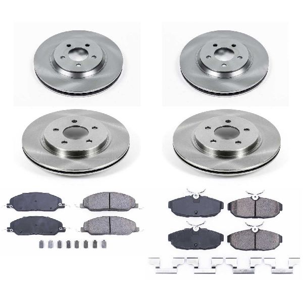 2005-2010 Ford Mustang Disc Brake Kit - Front and Rear (Powerstop)