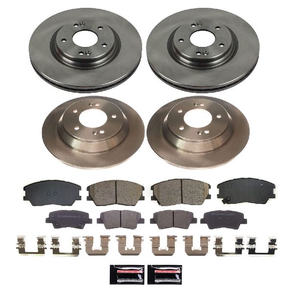 2020-2022 Kia Soul Disc Brake Kit - Front and Rear (Powerstop)