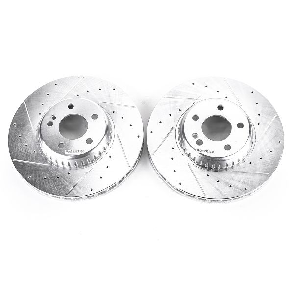2015-2023 Mercedes-Benz C300 Disc Brake Rotor Set - Front (Powerstop)