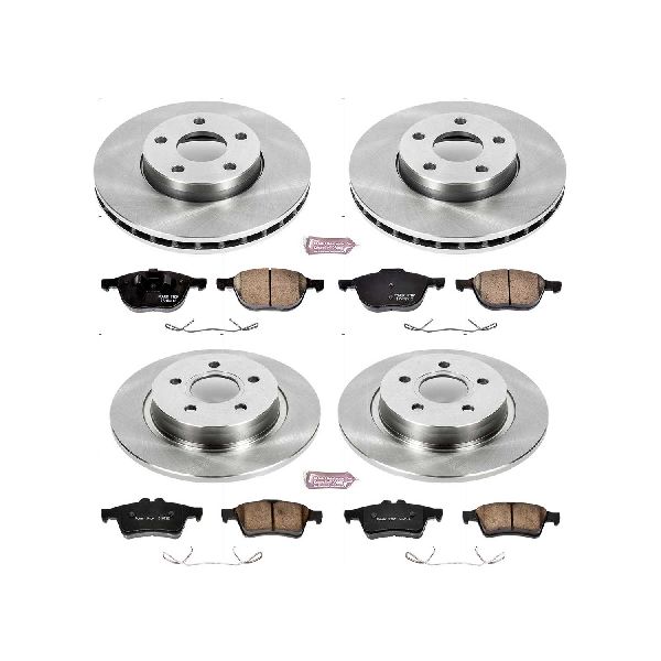 2004-2011 Volvo S40 Disc Brake Kit - Front and Rear (Powerstop)