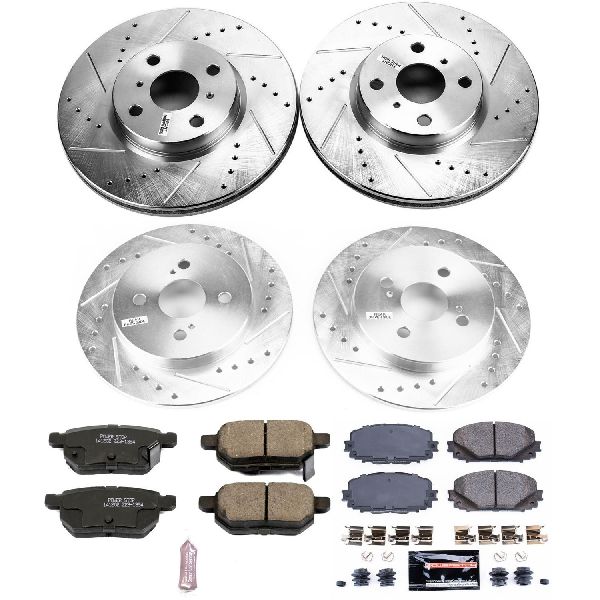 2012-2018 Toyota Yaris Disc Brake Kit - Front and Rear (Powerstop)