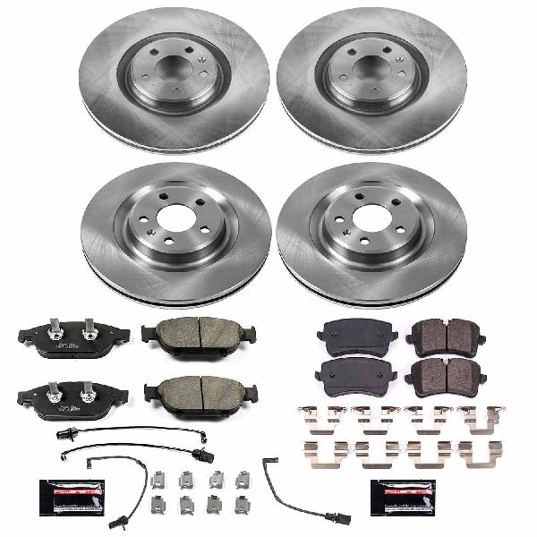 2016-2018 Audi A6 Disc Brake Kit - Front and Rear (Powerstop)