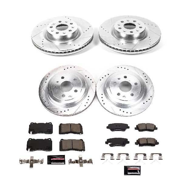 2019 Cadillac CTS Disc Brake Kit - Front and Rear (Powerstop)