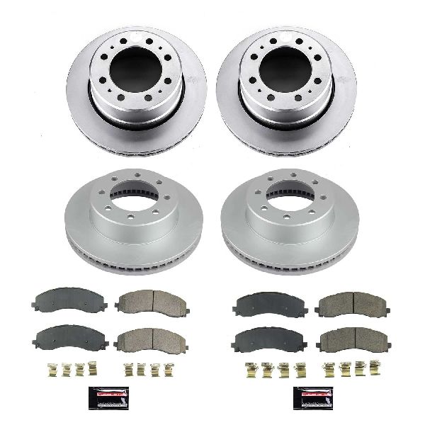 2019-2024 Ram 3500 Disc Brake Kit - Front and Rear (Powerstop)