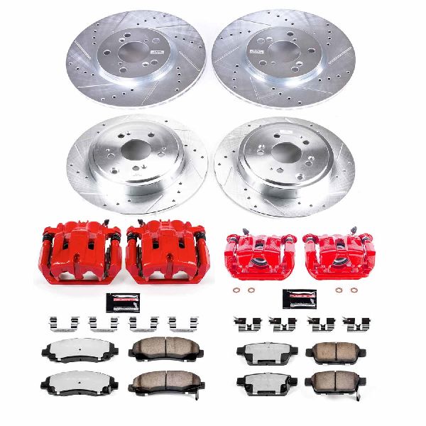 2006-2011 Honda Ridgeline Disc Brake Kit - Front and Rear (Powerstop)