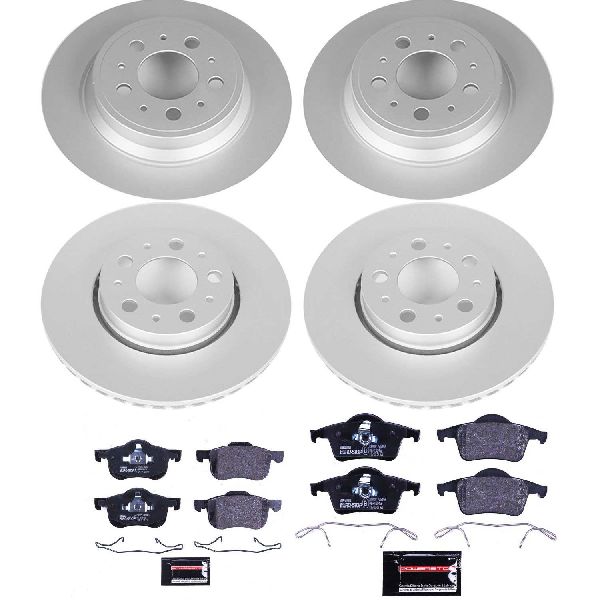 1999-2006 Volvo S80 Disc Brake Kit - Front and Rear (Powerstop)