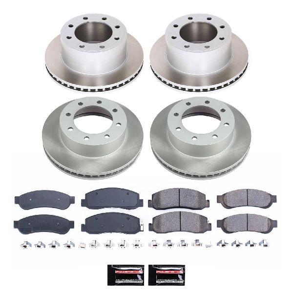 2010-2011 Ford F-350 Super Duty Disc Brake Kit - Front and Rear (Powerstop)