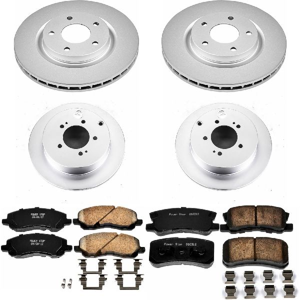 2007-2013 Mitsubishi Outlander Disc Brake Kit - Front and Rear (Powerstop)