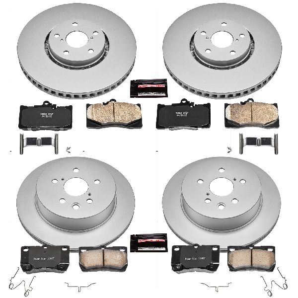 2006-2007 Lexus GS430 Disc Brake Kit - Front and Rear (Powerstop)