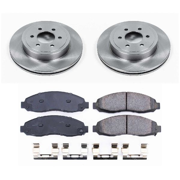 2003-2004 Dodge Dakota Disc Brake Kit - Front (Powerstop)