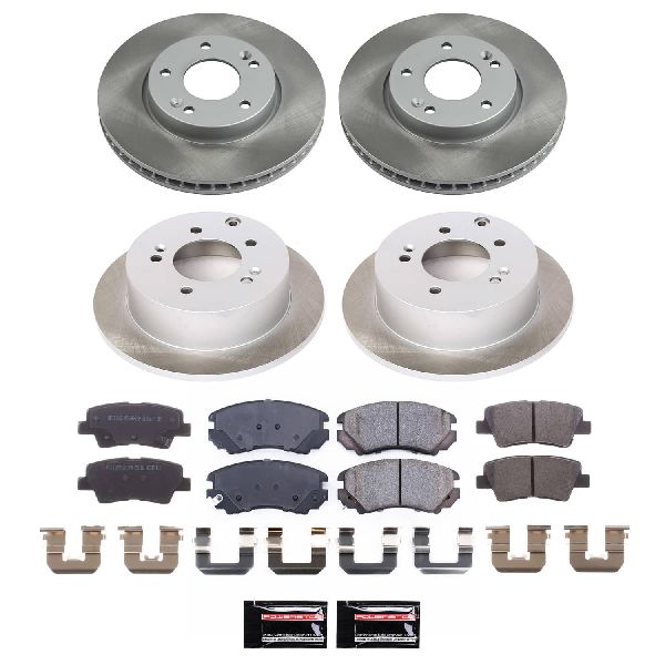 2010-2011 Kia Soul Disc Brake Kit - Front and Rear (Powerstop)