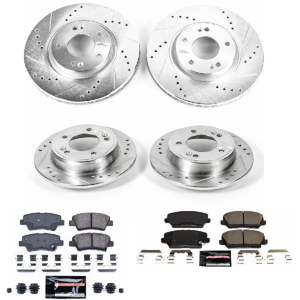 2017 Hyundai Veloster Disc Brake Kit - Front and Rear (Powerstop)