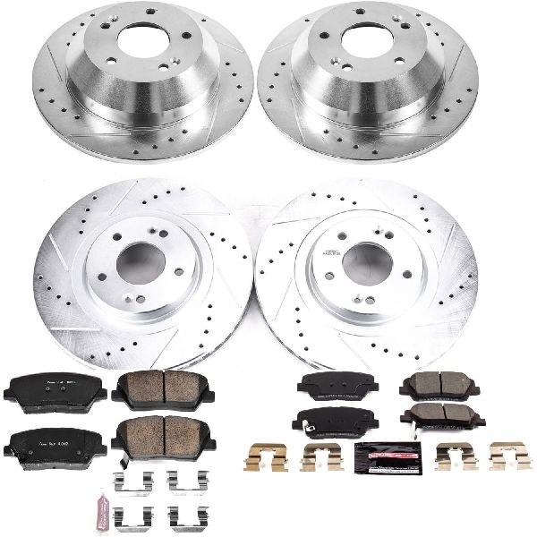 2014-2015 Kia Sorento Disc Brake Kit - Front and Rear (Powerstop)