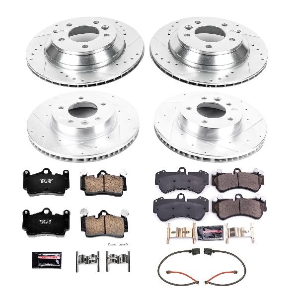 2003-2010 Porsche Cayenne Disc Brake Kit - Front and Rear (Powerstop)
