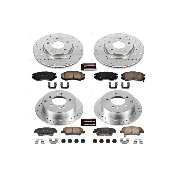 2012-2013 Kia Soul Disc Brake Kit - Front and Rear (Powerstop)