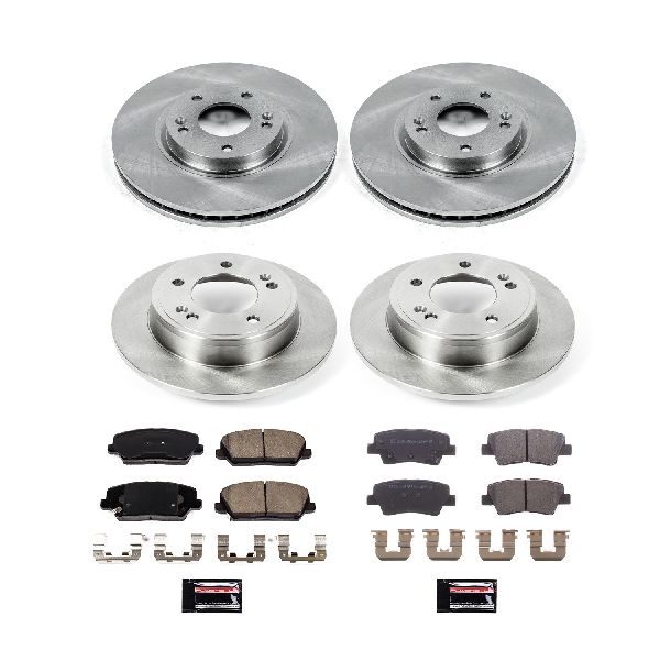 2016 Hyundai Veloster Disc Brake Kit - Front and Rear (Powerstop)