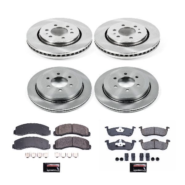 2010-2017 Lincoln Navigator Disc Brake Kit - Front and Rear (Powerstop)