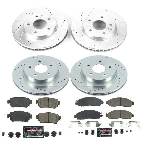 2018-2025 Nissan LEAF Disc Brake Kit - Front and Rear (Powerstop)