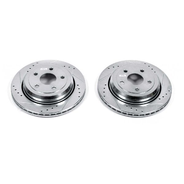 2011-2024 Dodge Durango Disc Brake Rotor Set - Rear (Powerstop)