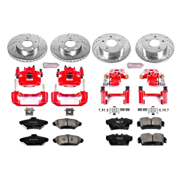 1994-1998 Ford Mustang Disc Brake Kit - Front and Rear (Powerstop)