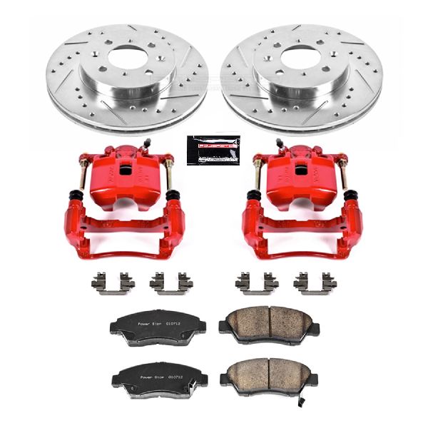 2007-2008 Honda Fit Disc Brake Kit - Front (Powerstop)