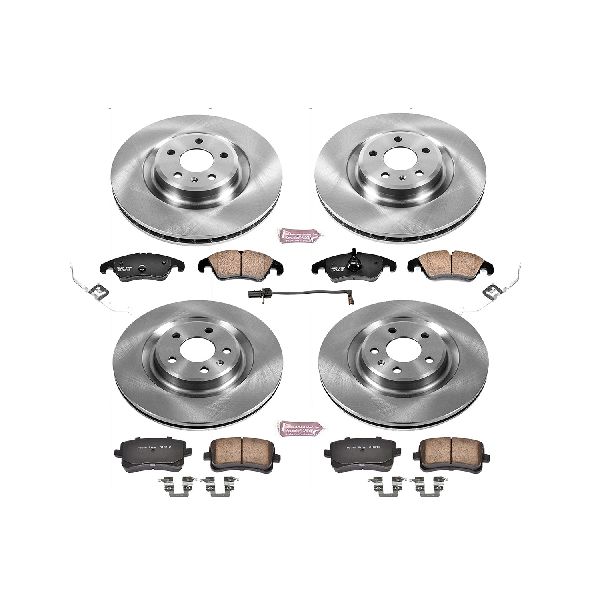2011 Audi S5 Disc Brake Kit - Front and Rear (Powerstop)