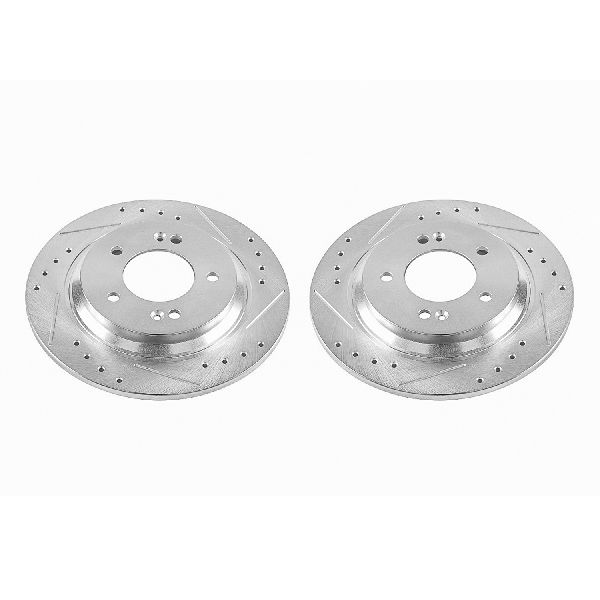2017 Hyundai Azera Disc Brake Rotor Set - Rear (Powerstop)