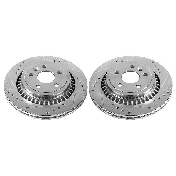 2010-2017 Volvo XC60 Disc Brake Rotor Set - Rear (Powerstop)
