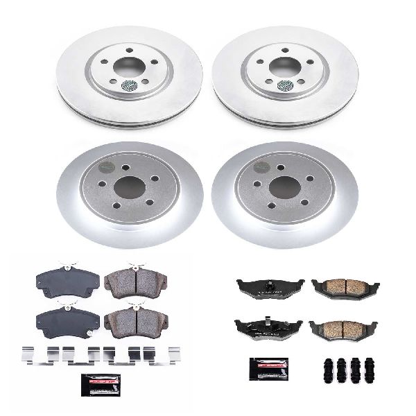 2003-2009 Chrysler PT Cruiser Disc Brake Kit - Front and Rear (Powerstop)