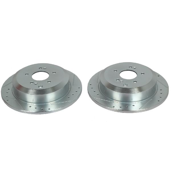 2007-2012 Hyundai Veracruz Disc Brake Rotor Set - Rear (Powerstop)