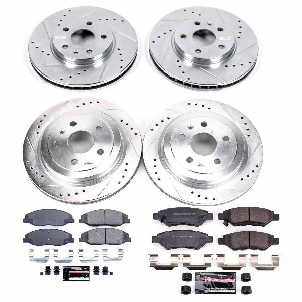 2008-2014 Cadillac CTS Disc Brake Kit - Front and Rear (Powerstop)