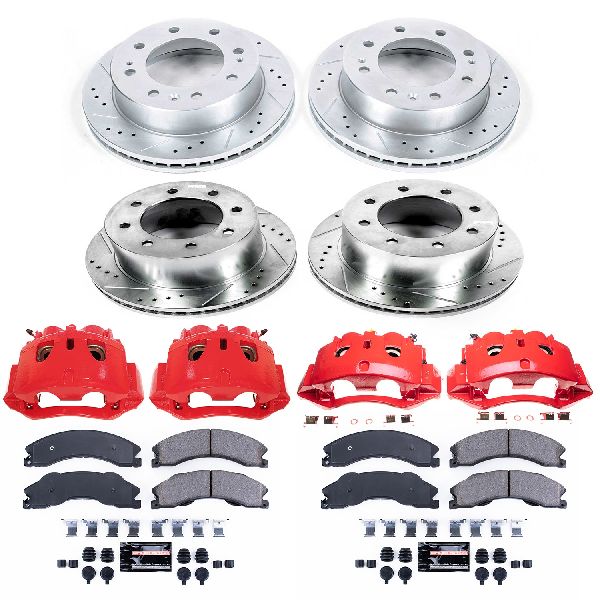 2011 Chevrolet Silverado 3500 HD Disc Brake Kit - Front and Rear (Powerstop)