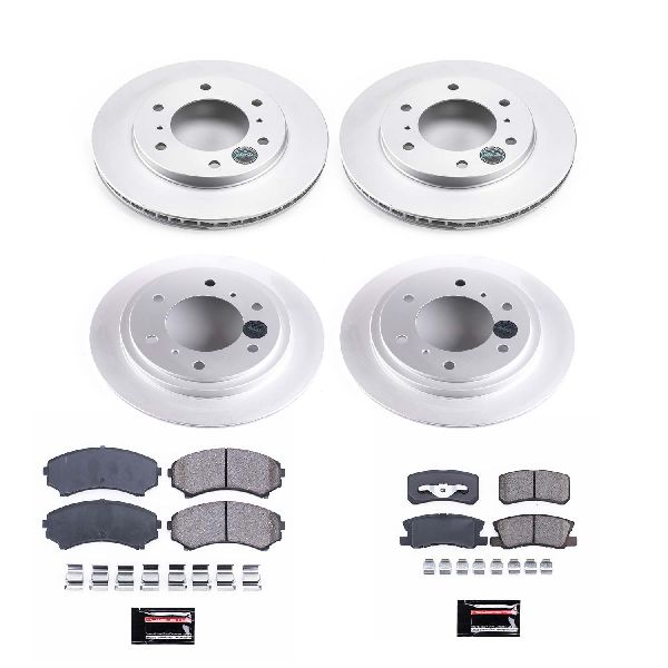2001-2006 Mitsubishi Montero Disc Brake Kit - Front and Rear (Powerstop)