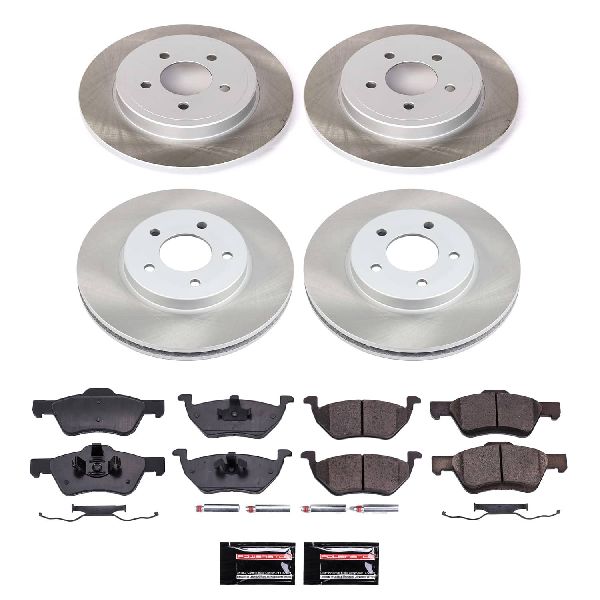 2008 Mazda Tribute Disc Brake Kit - Front and Rear (Powerstop)