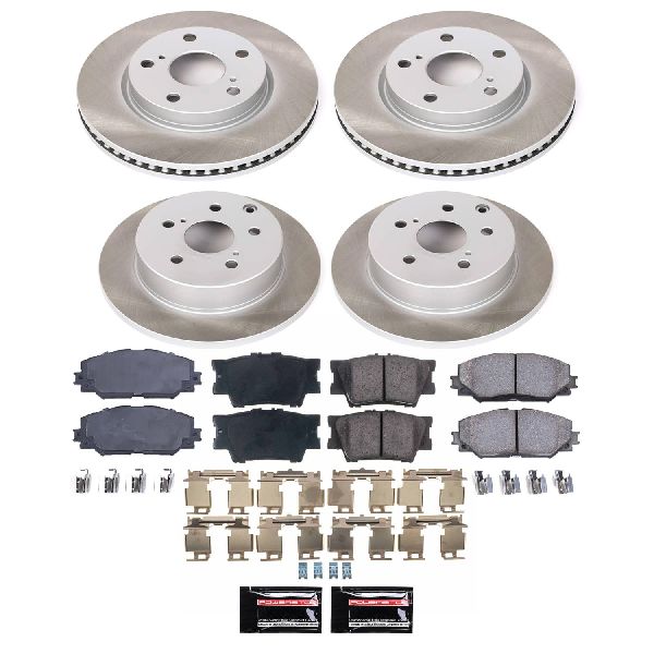 2010-2012 Lexus HS250h Disc Brake Kit - Front and Rear (Powerstop)