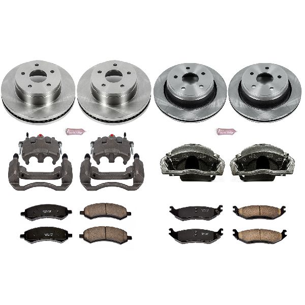 2006-2008 Dodge Ram 1500 Disc Brake Kit - Front and Rear (Powerstop)