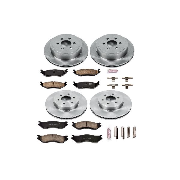 2003 Dodge Durango Disc Brake Kit - Front and Rear (Powerstop)