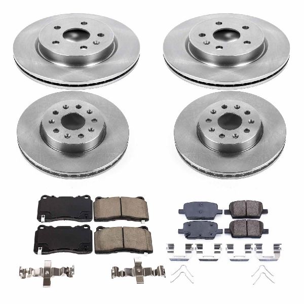 2016-2019 Cadillac CT6 Disc Brake Kit - Front and Rear (Powerstop)