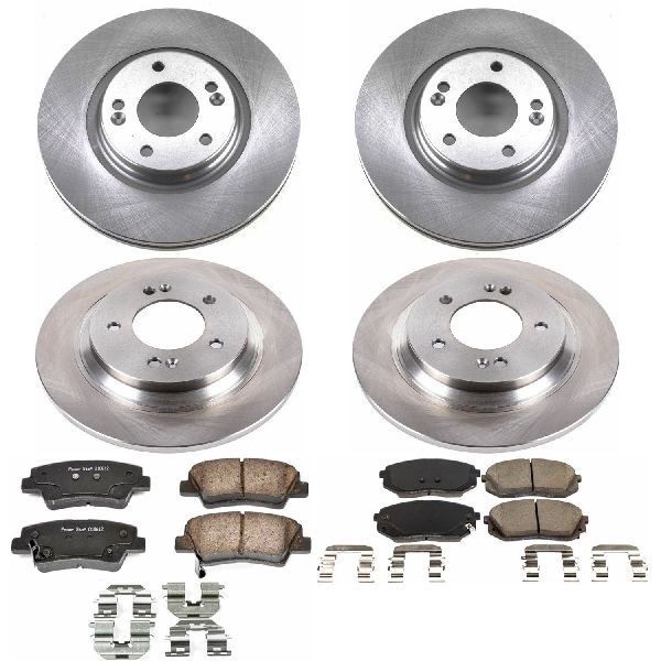 2016-2019 Hyundai Sonata Disc Brake Kit - Front and Rear (Powerstop)