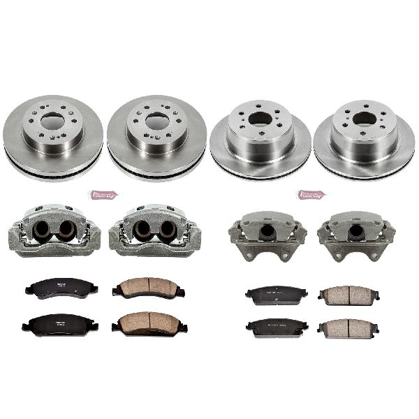 2008-2013 Chevrolet Avalanche Disc Brake Kit - Front and Rear (Powerstop)