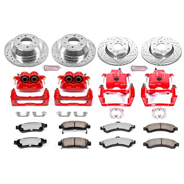 2005 GMC Envoy Disc Brake Kit - Front and Rear (Powerstop)