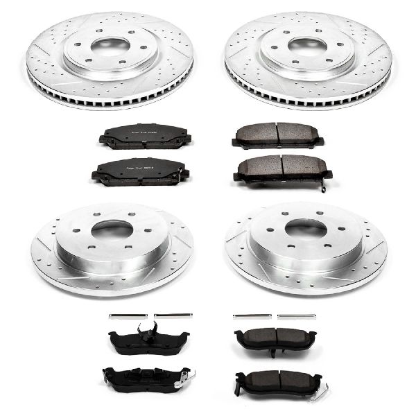 2006-2007 INFINITI QX56 Disc Brake Kit - Front and Rear (Powerstop)