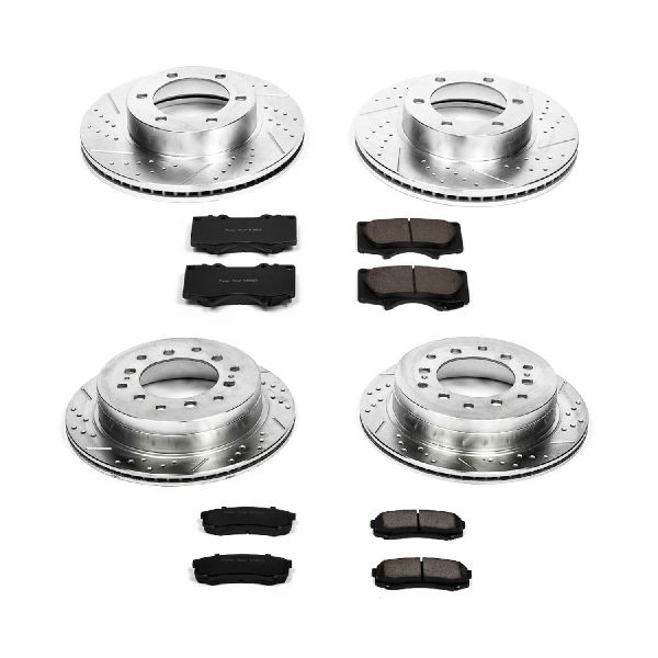 2001-2007 Toyota Sequoia Disc Brake Kit - Front and Rear (Powerstop)