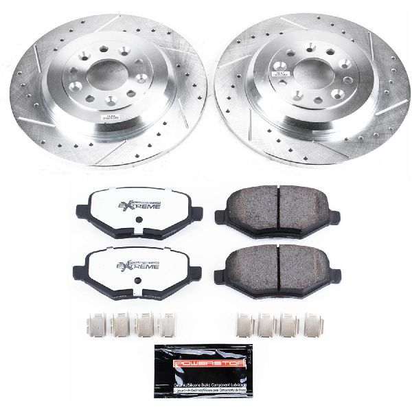 2011-2012 Lincoln MKX Disc Brake Kit - Rear (Powerstop)